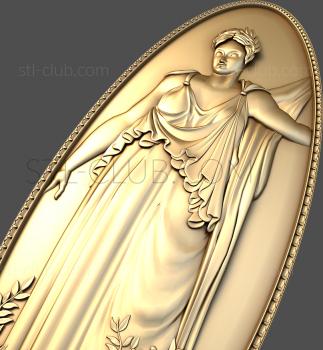 3D model Greek goddess (STL)